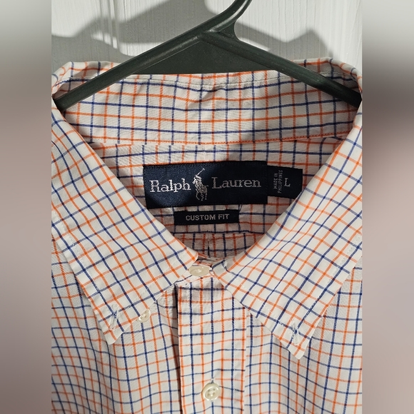 Ralph Lauren Button Down Shirt Men's Large - Picture 3 of 4